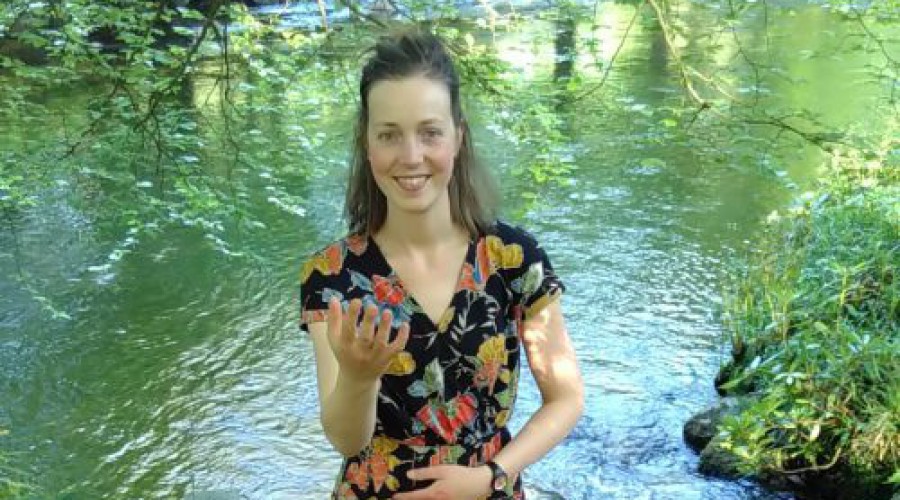Liza near River at the Rainbow Tai Chi & Chi Kung School
