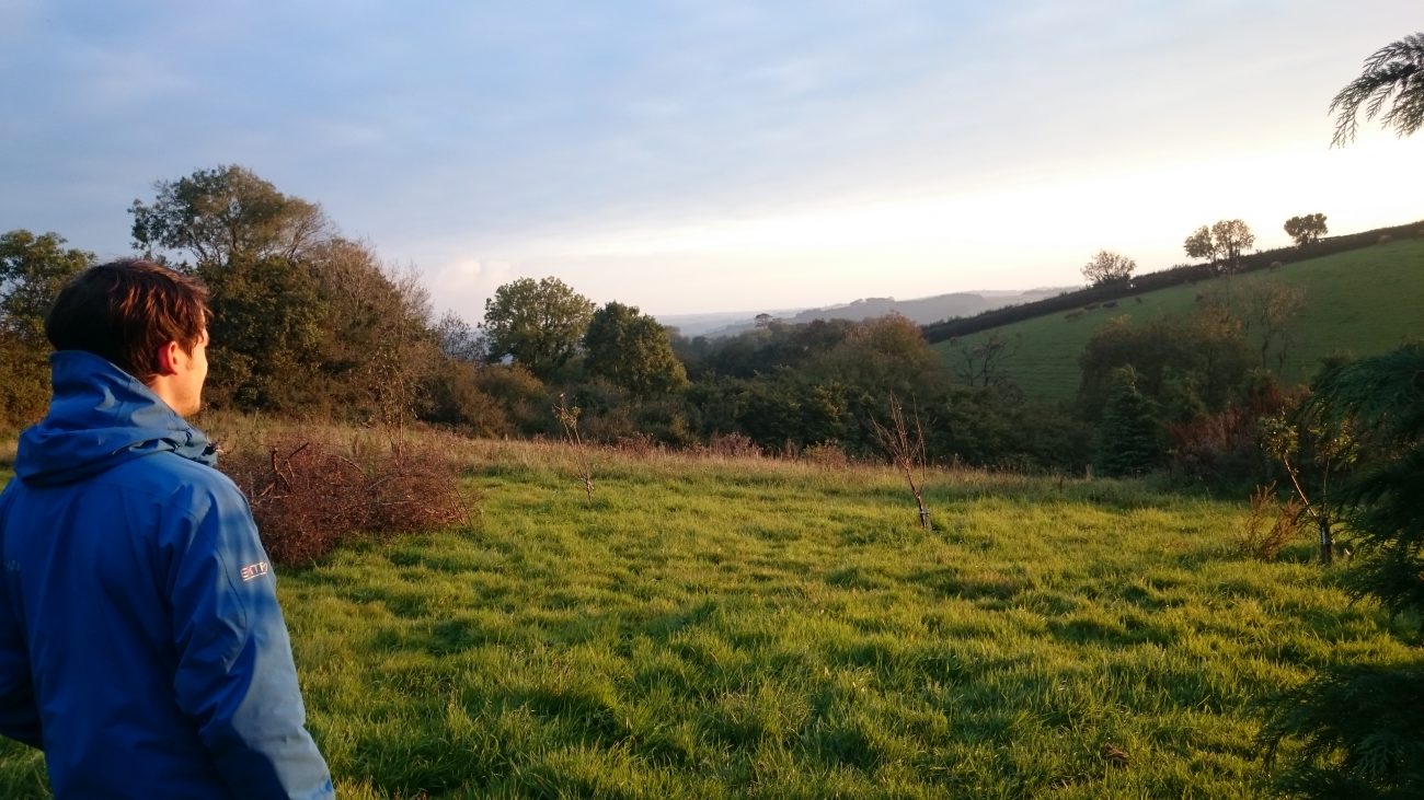 Robin at the Rainbow Tai Chi & Chi Kung School in Devon