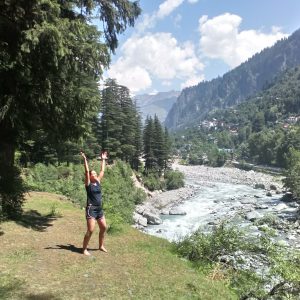 Rainbow Tai Chi & Chi Kung | Robin & Liza practice in Hymalaya